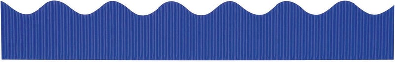 Pacon حدود زخرفية بوردت، 2.25" × 50 قدم لفة، أزرق ملكي - Image 1